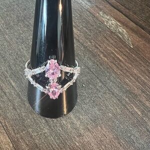 Bomb Party Diamond Cubic Zirconia. Stunning and timeless ring. Size 10